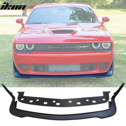 Hellcat/SRT Front Bumper Lip + Spacer Plate (CHALLENGER 15-23 Hellcat/SRT)