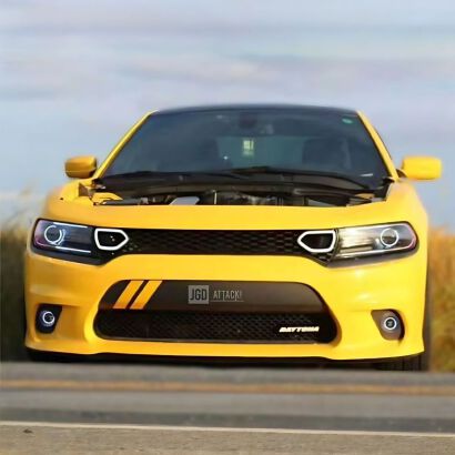 LED Upper Grille SRT Scat Pack Style (CHARGER 15-23)