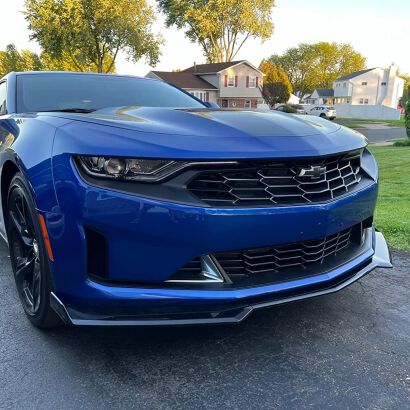 1LE Style Chin Spoiler - Gloss Black (CAMARO 16-23 LT/RS/SS)