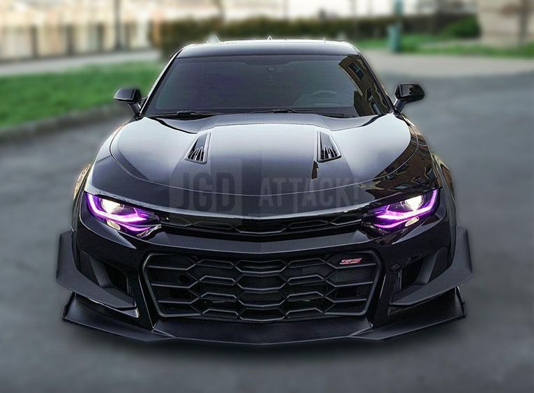 JGD ATTACK! - ZL1/1LE Style Conversion 1:1 Front Bumper (CAMARO 16-18  LT/RS/SS)