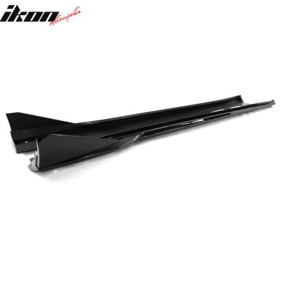 JGD Style Side Skirts  - Gloss Black (CAMARO 16-23)