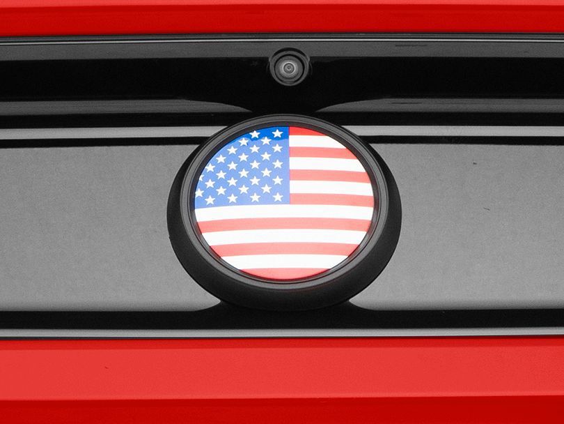 Emblemat Tylnej Blendy - Flaga USA (MUSTANG 15-23)