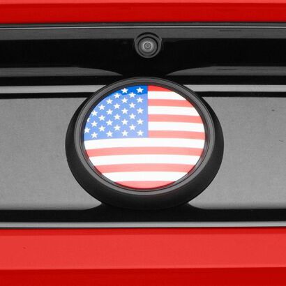 Decklid Panel Emblem - American Flag (MUSTANG 15-23)