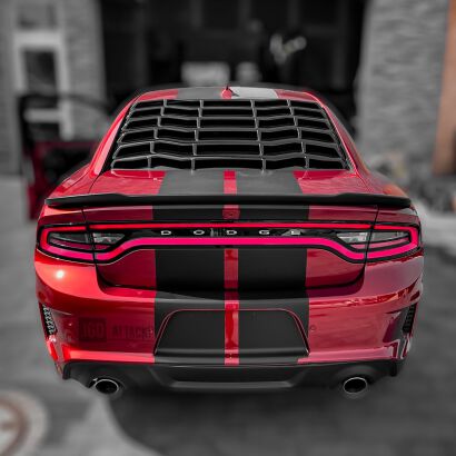 Rear Window Louver - Gloss Black (CHARGER 11-21) 