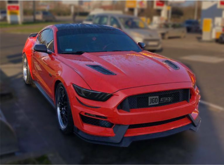 Skrzydła Zderzaka Przedniego (MUSTANG 15-17 GT, EcoBoost, V6)