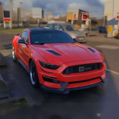 Skrzydła Zderzaka Przedniego (MUSTANG 15-17 GT, EcoBoost, V6)