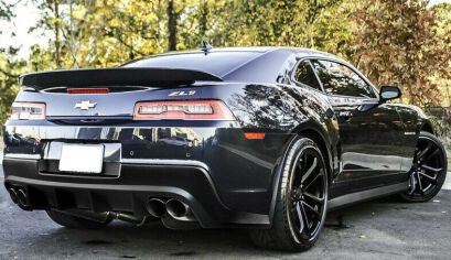 Quad-Exhaust Rear Diffuser with Fins - ZL1 Style (CAMARO 14-15)