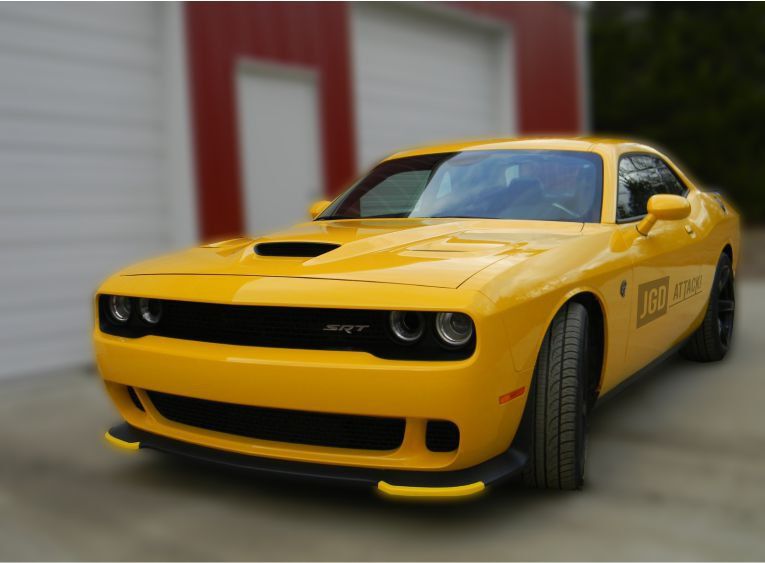 Front Bumper Lip Splitter Protector Cover for 2015+ Dodge