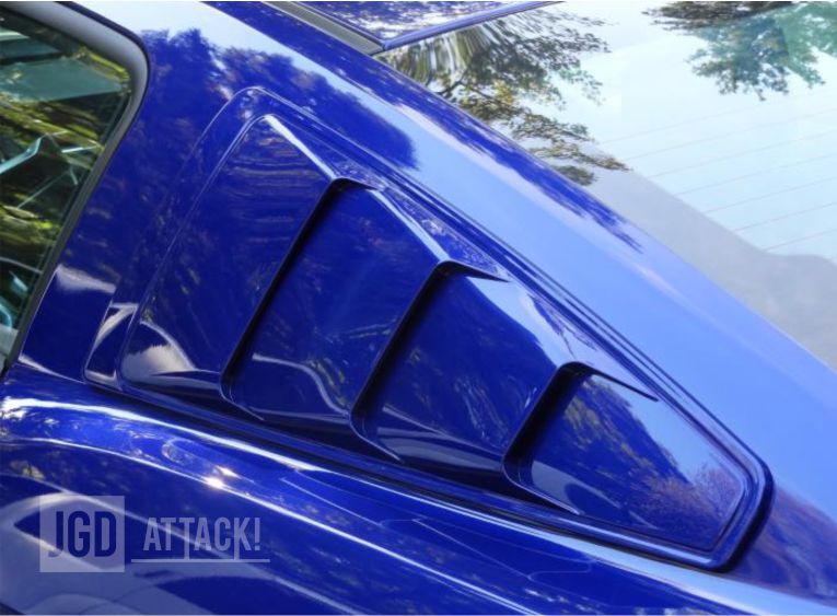 MMD Quarter Window Scoops (MUSTANG 05-14 Fastback)