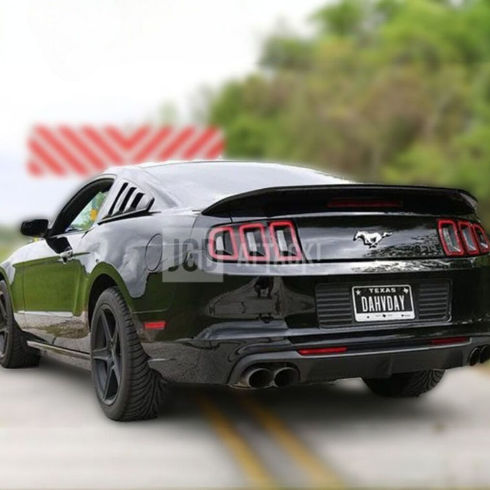 Rear Diffuser - GT500 Style - Quad Hole (MUSTANG 13-14 V6, GT)