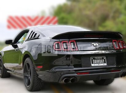 Rear Diffuser - GT500 Style - Quad Hole (MUSTANG 13-14 V6, GT)