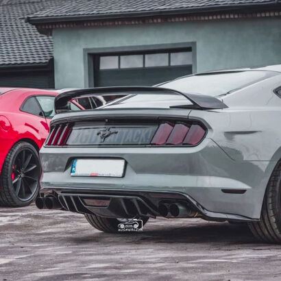 Spoiler Tylnej Klapy - GT350R Styl - Czarny Połysk (MUSTANG 15-23 Fastback)