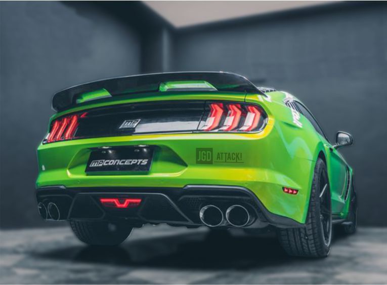 JGD ATTACK! GT500 Style Rear Diffuser (MUSTANG 1821 GT Premium