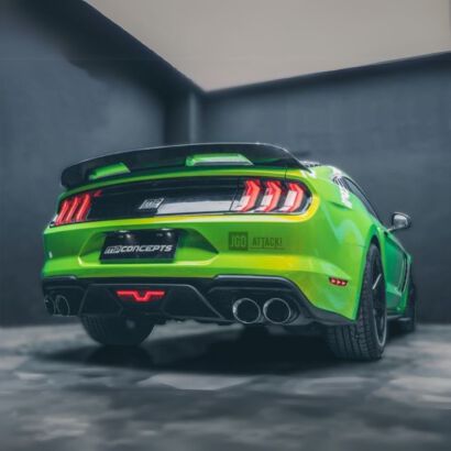 Dyfuzor Tylnego Zderzaka - GT500 Styl (MUSTANG 18-23 GT Premium, EcoBoost Premium)