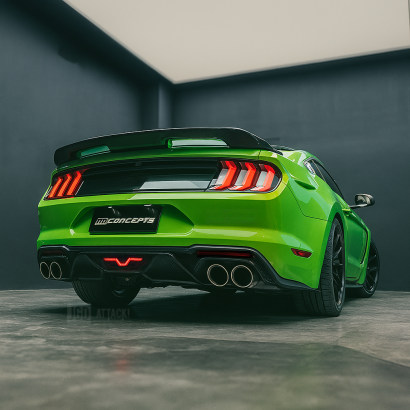 Dyfuzor Tylnego Zderzaka – GT500 Styl (MUSTANG 18-23 GT Premium, EcoBoost Premium)