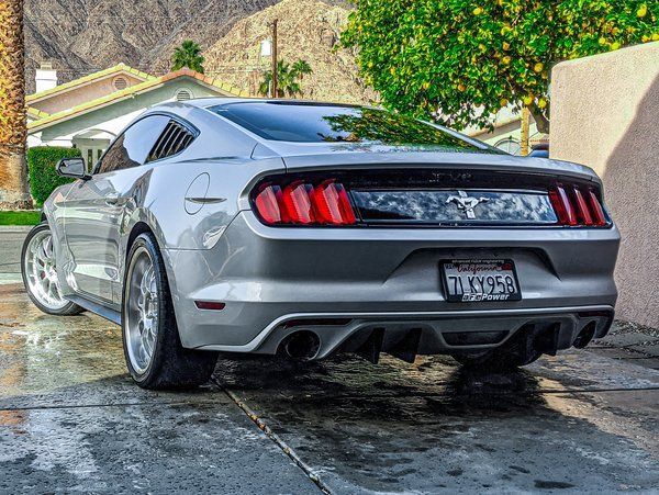 Rear Diffuser Fins (MUSTANG 15-17 BASE)