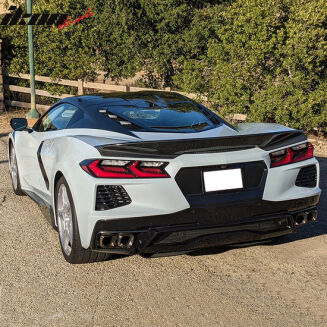 Rear Spoiler – Duckbill Style – Gloss Black (CORVETTE 20-24 C8) - 7