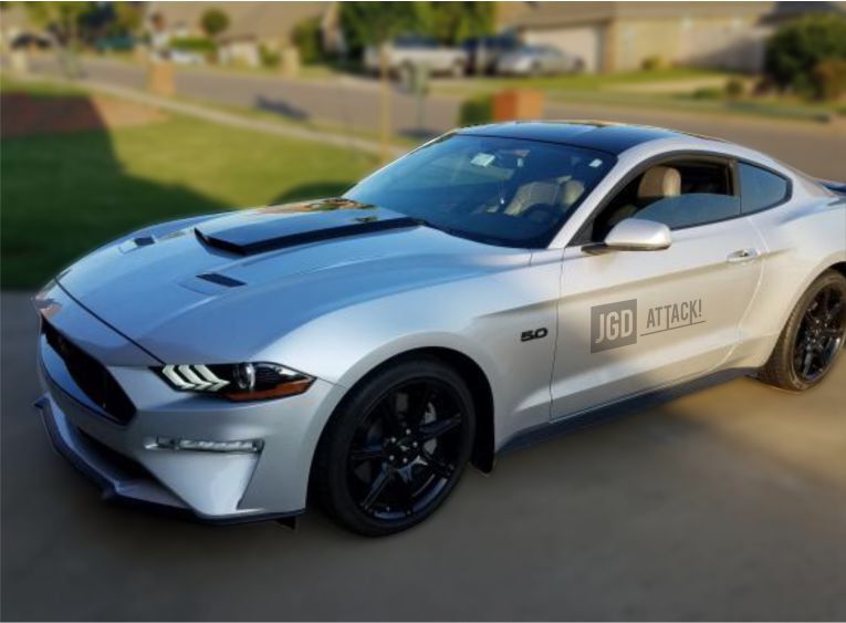 Hood Scoop (MUSTANG 18-23 Ecoboost, GT)