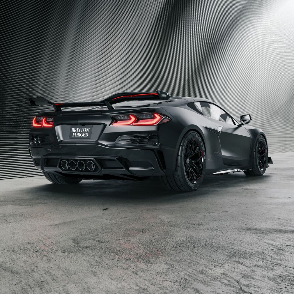 Rear Spoiler - Z06 style - Gloss Black (CORVETTE C8 20-24)