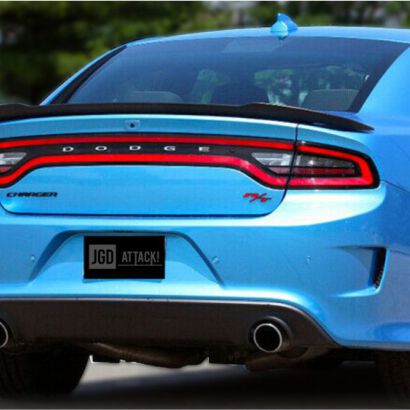 Spoiler Tylnej Klapy - SRT8 Hellcat Styl - Czarny Mat (CHARGER 15-23)