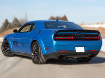 Rear Spoiler - Hellcat Redeye - Matte Black (CHALLENGER 08-23)