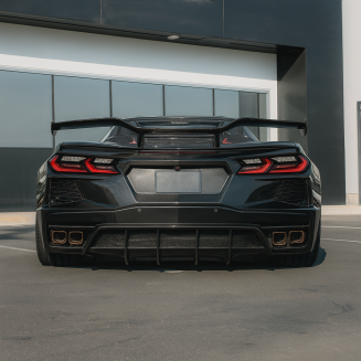 Spoiler Tylnej Klapy – Z06 Styl – Carbon (CORVETTE C8 20-24 Stingray) - 2