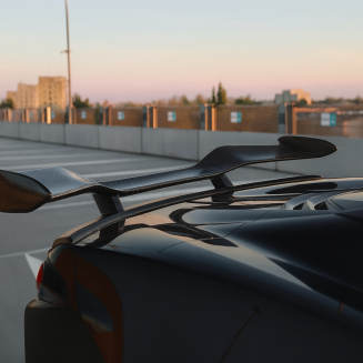 Spoiler Tylnej Klapy – Z06 Styl – Carbon (CORVETTE C8 20-24 Stingray) - 4