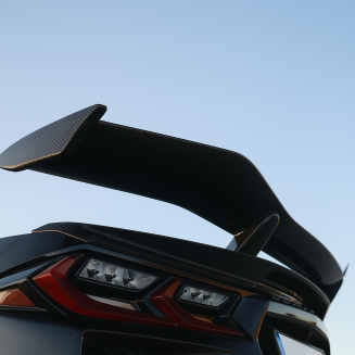 Spoiler Tylnej Klapy – Z06 Styl – Carbon (CORVETTE C8 20-24 Stingray) - 5