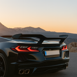 Spoiler Tylnej Klapy – Z06 Styl – Carbon (CORVETTE C8 20-24 Stingray) - 3