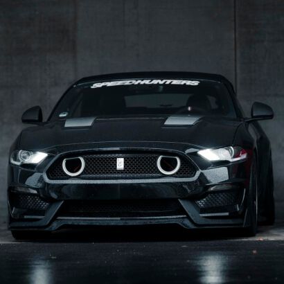 Zestaw Zderzaka Przedniego + Kierunkowskazy LED/DRL MACH1 Styl (MUSTANG 18-23 GT, EcoBoost)