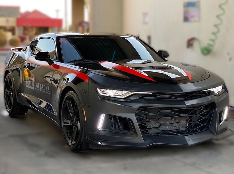 Zderzak Przedni ZL1 Styl - Zestaw (CAMARO 19-23 RS/SS)