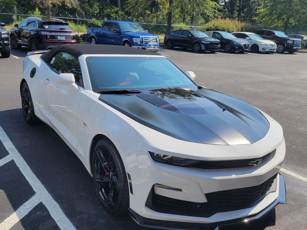 ZL1 Style Aluminium Hood - Transparent Hood Scoop (CAMARO 16-23 LT/RS/SS)