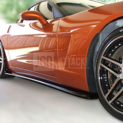 Side Skirts - ZR1 Style (CORVETTE 05-13 C6 BASE)