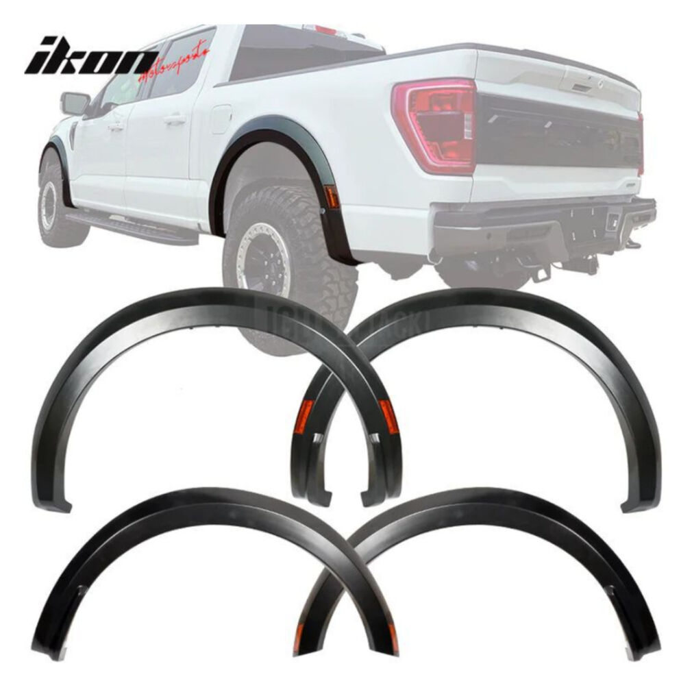 RAPTOR Style Fender Flares With LED (F-150 21-23)