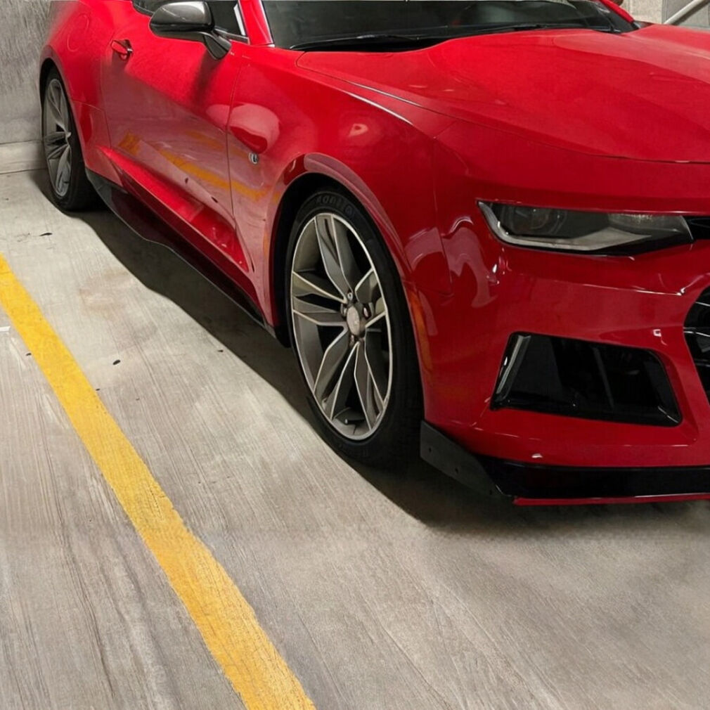 Listwy Progowe ZL1 Styl - Czarny Połysk (CAMARO 16-23)