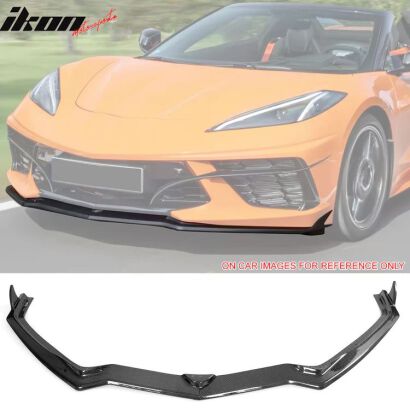 Chin Spoiler/Front Bumper Lip – Carbon Fiber (CORVETTE C8 20-24 Stingray)