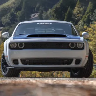 Front Bumper & Wide Body Kit – Hellcat Style (CHALLENGER 15-23) - 3