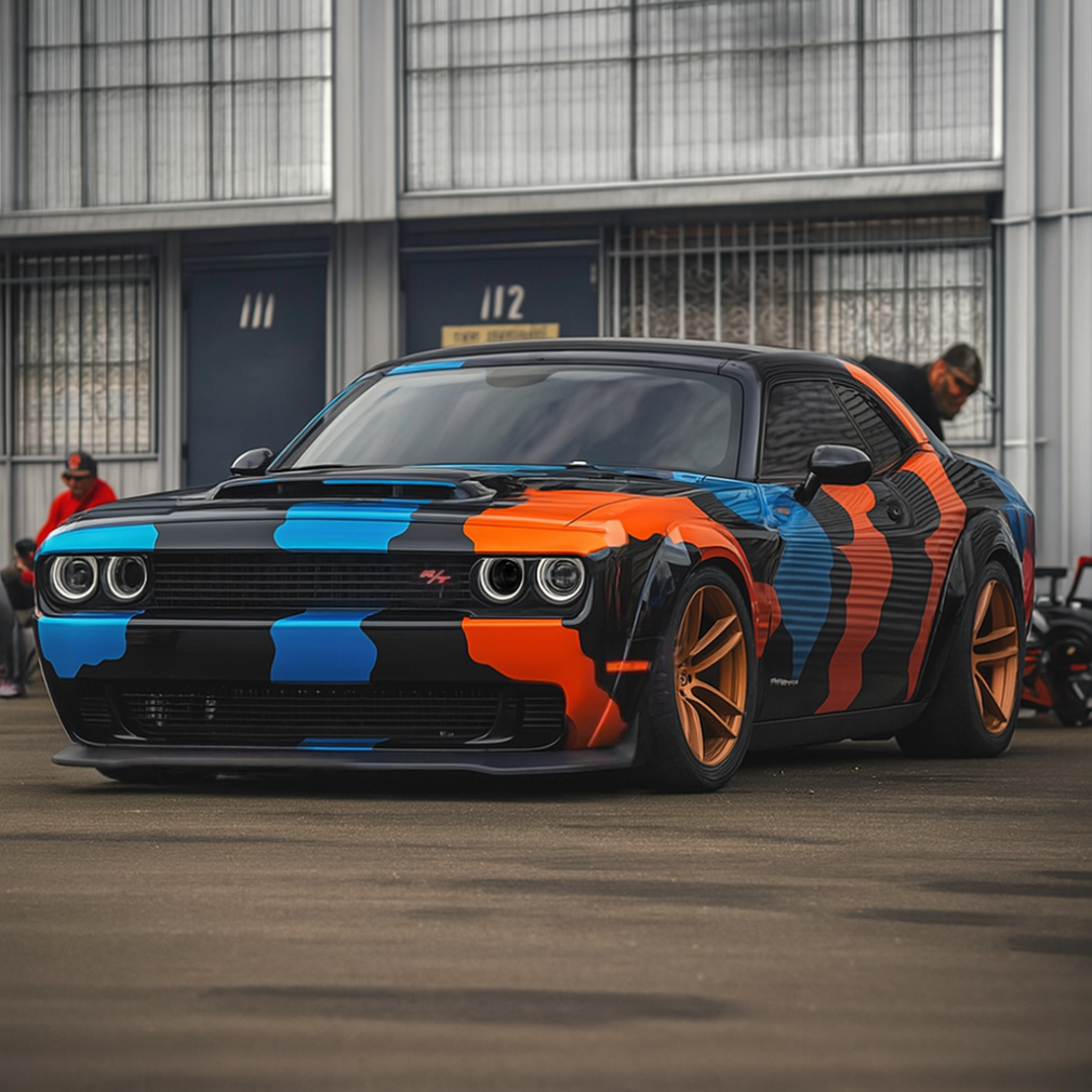 Front Bumper & Wide Body Kit – Hellcat Style (CHALLENGER 15-23)