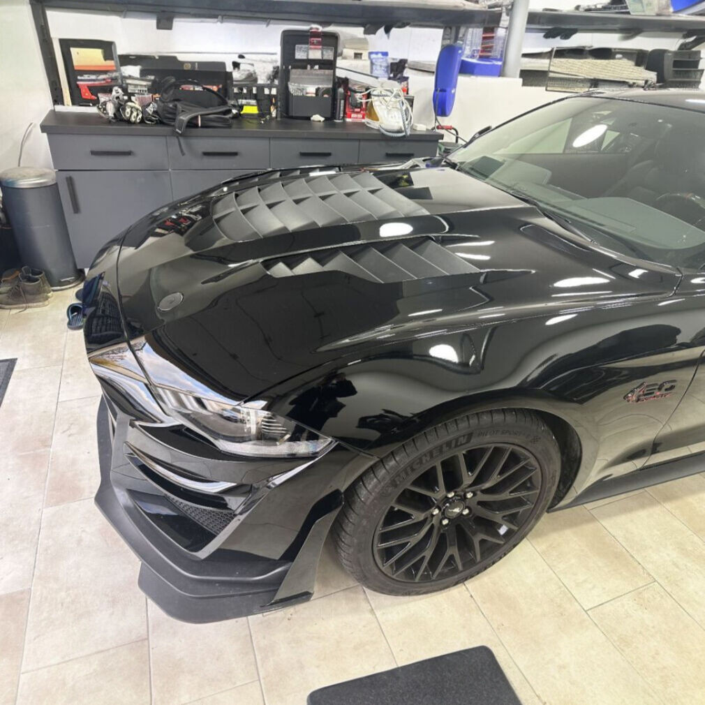 Maska Aluminiowa IKON 1:1 GT500KR Styl - Niepomalowana (MUSTANG 18-23 GT, Ecoboost)