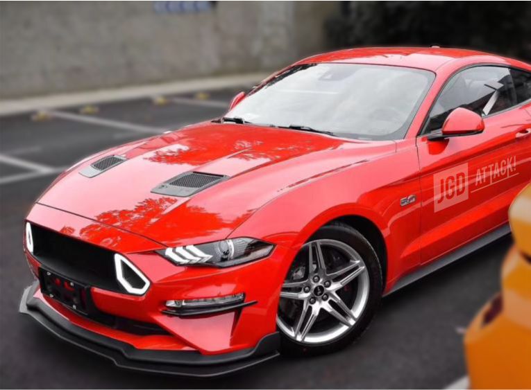 Chin Spoiler - Dokładka Zderzaka (MUSTANG 18-23 Ecoboost, GT)