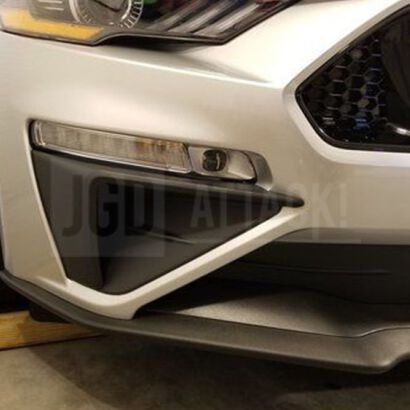 Fascia Corner Pockets - Roush style (MUSTANG 18-23 Ecoboost, GT)