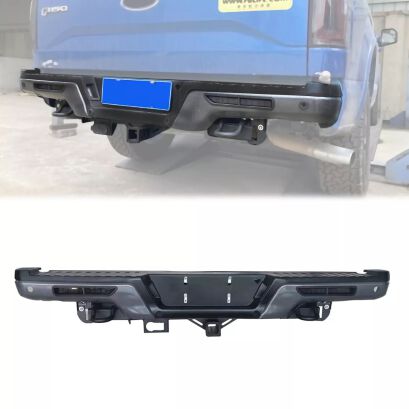 RAPTOR Style Rear Bumper + LED Lights (F150 15-20)
