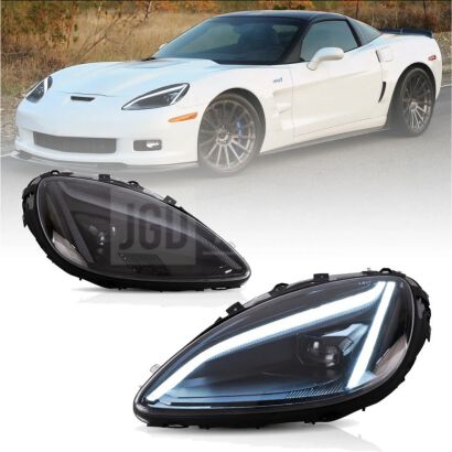 VLAND Full LED Headlights - Set (CORVETTE C6 06-13)