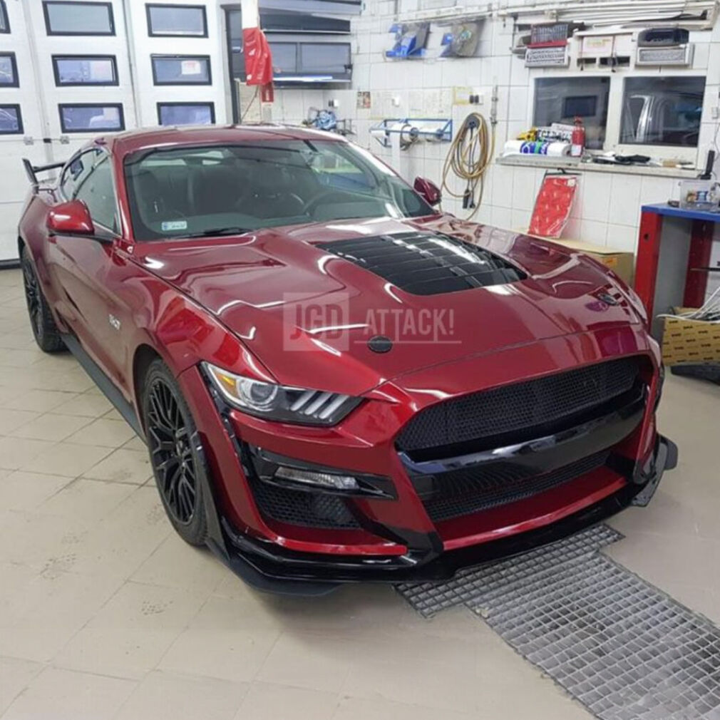 Maska Aluminiowa - 1:1 GT500 Styl - Ikon (MUSTANG 15-17 V6, GT, Ecoboost)