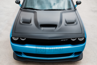 Aluminum Hood - Hellcat SRT Style - Unpainted (CHALLENGER 08-23)