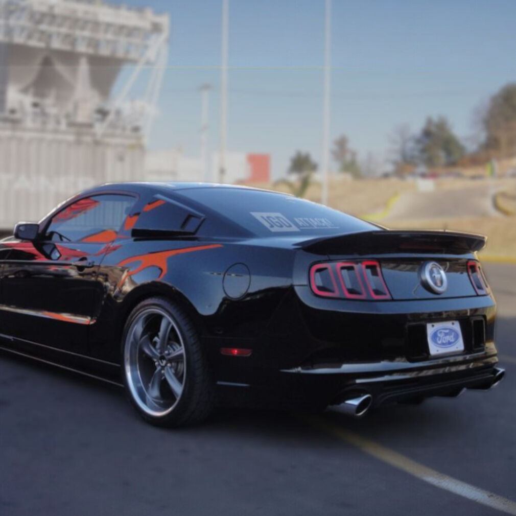 Rear Spoiler with Wing - GT500 Style (MUSTANG 10-14)