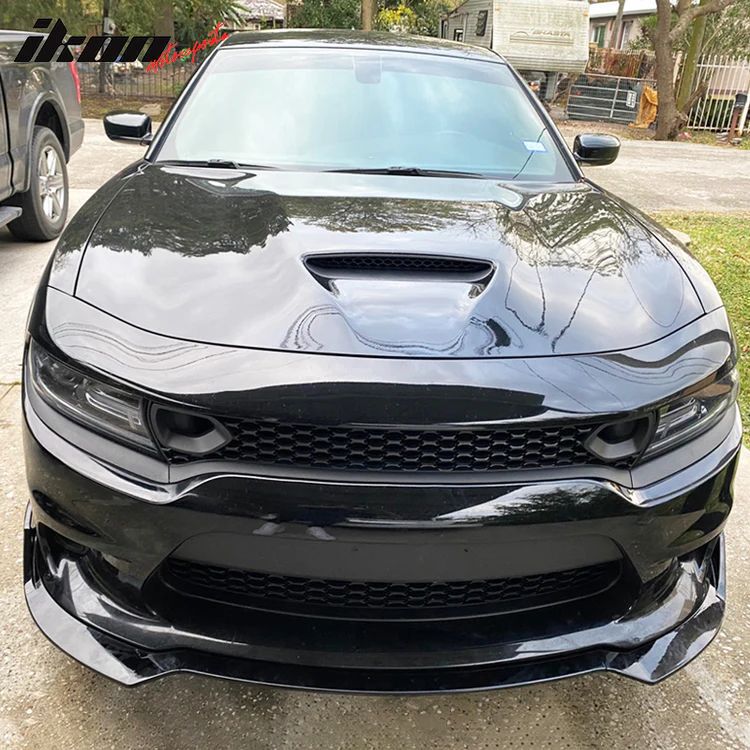 SRT Front Lip Splitter - Gloss Black (CHARGER 15-22 SRT)