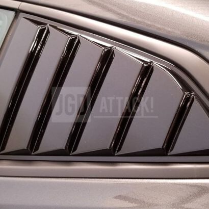Quarter Window Scoops - Gloss Black (CAMARO 16-21 all)