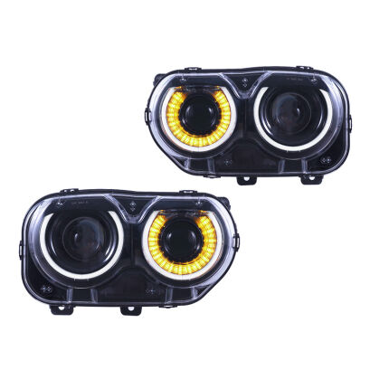 OE Style Full LED Projector Headlights - Set (CHALLENGER 15-21)
