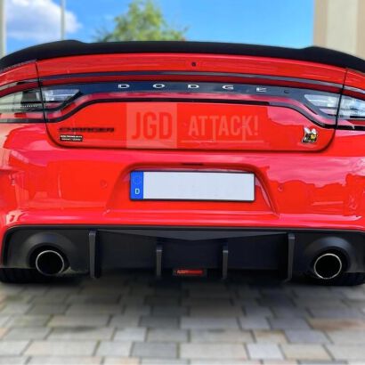 Rear Diffuser With Fins (CHARGER 20-22 Wide Body)